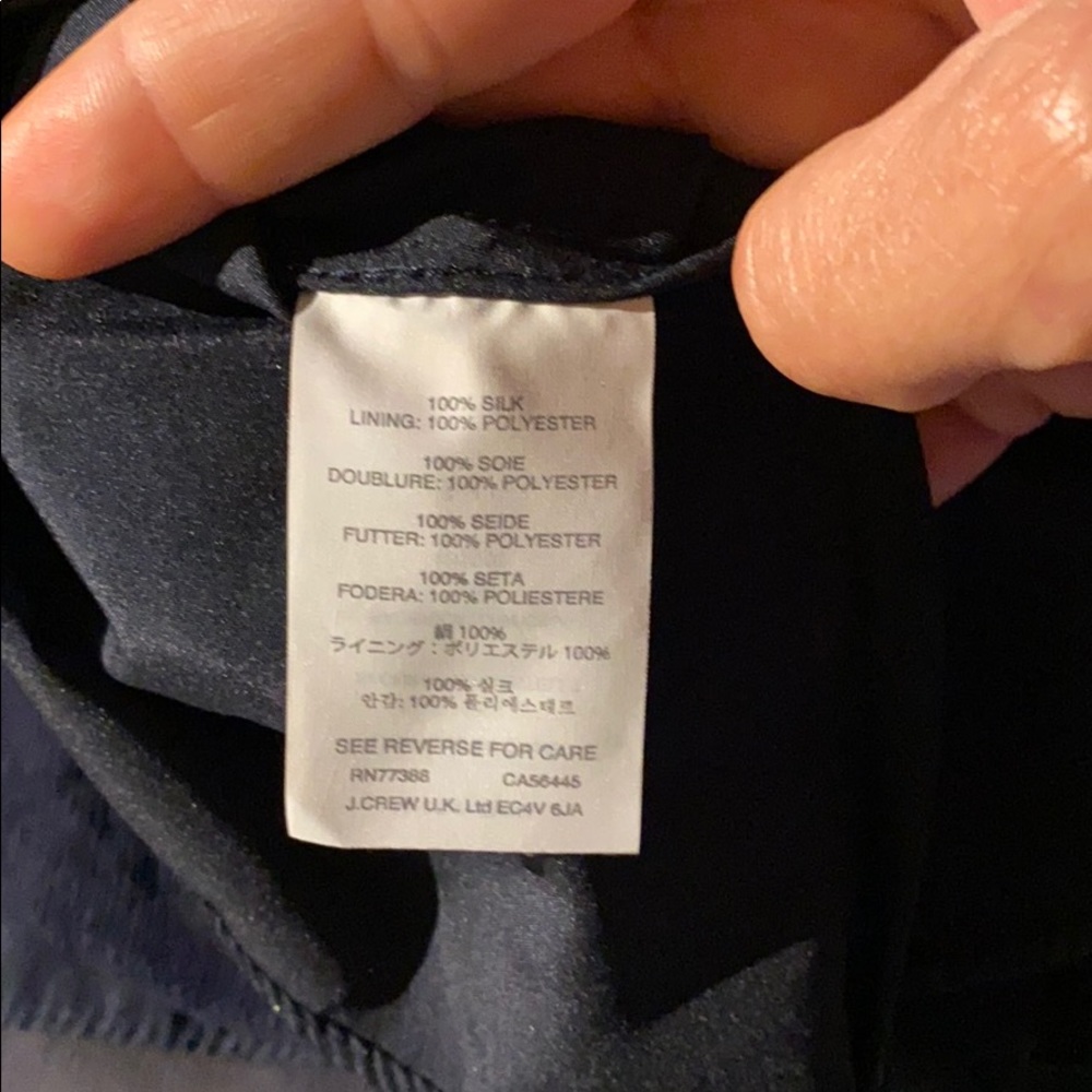 Silk chiffon J.Crew Dress - Picture 10 of 10
